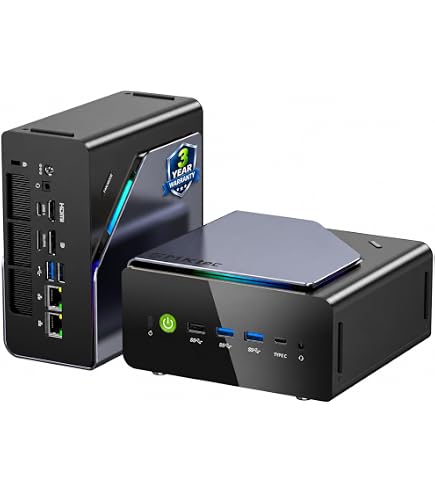 GMKtec Mini PC Gaming pré-instalado Windows 11 Pro, K6 AMD Ryzen 7